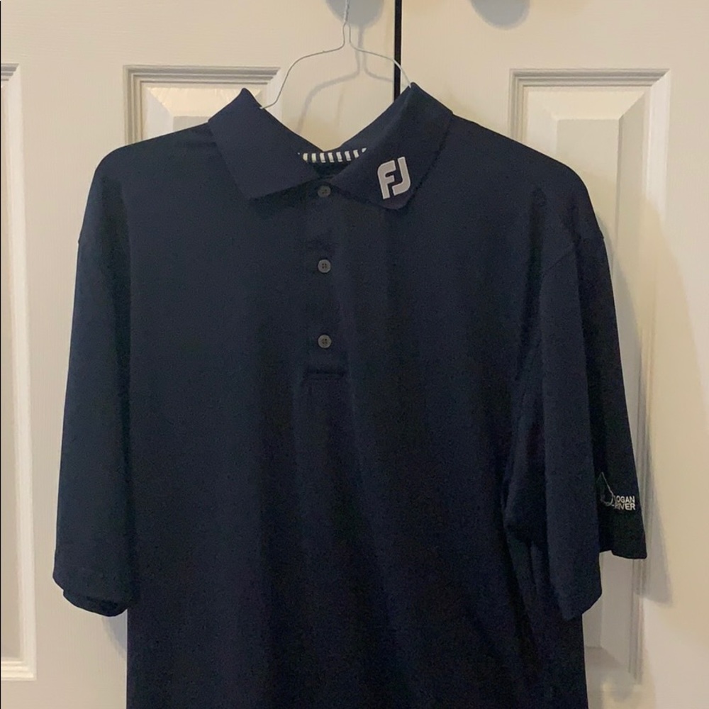 Foot Joy navy golf polo